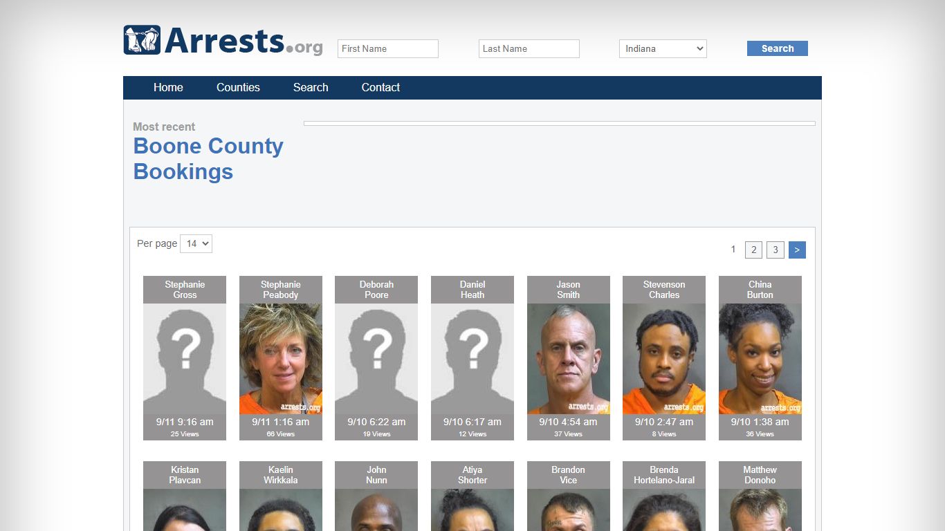 Boone County Arrests and Inmate Search